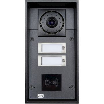 2N IP Force met 2 buttons en HD camera (kaartlezer ready)