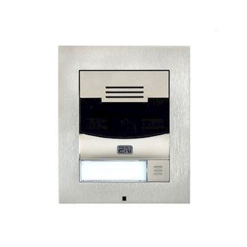 2N IP Solo inbouw intercom zonder camera (zilver)