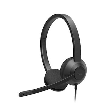 Cisco Headset 322 Wired Dual On-Ear Carbon Black USB-A