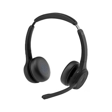 Cisco Headset 722 Wireless Dual+Stand Carbon Black USBA Bund