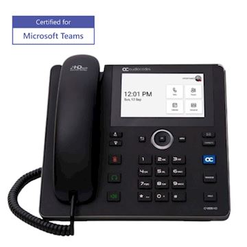 Teams C455HD TAA IP-Phone PoE GbE black with integrated BT