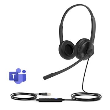 Yealink UH34 USB Headset - Dual - Teams